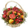 fruit basket with Pomegranates. Cambodia